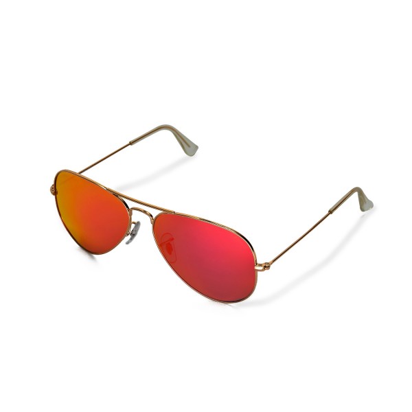 Ray ban sales aviator red lens